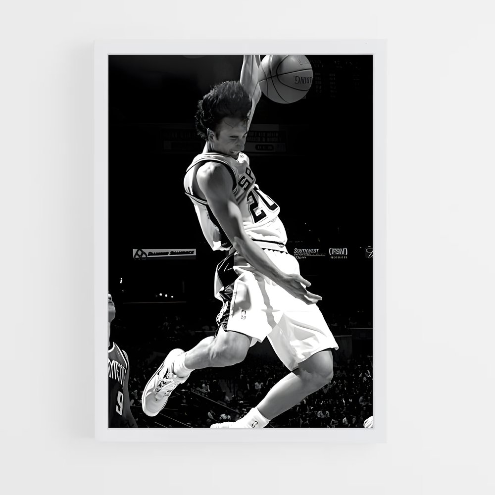 Poster Dunk Écrasant – affiche Basketball (vue 3)